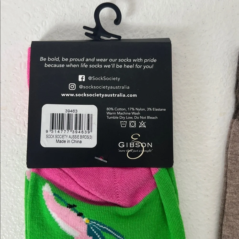 Men's Colorful Sock Bundle Blue Q, Brooks Brothers, Sock Society 3 Pair NIP
